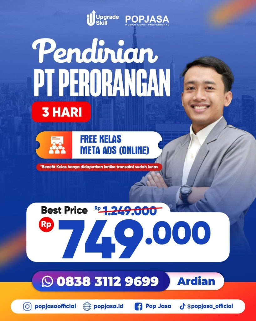 Pendirian PT Perorangan
