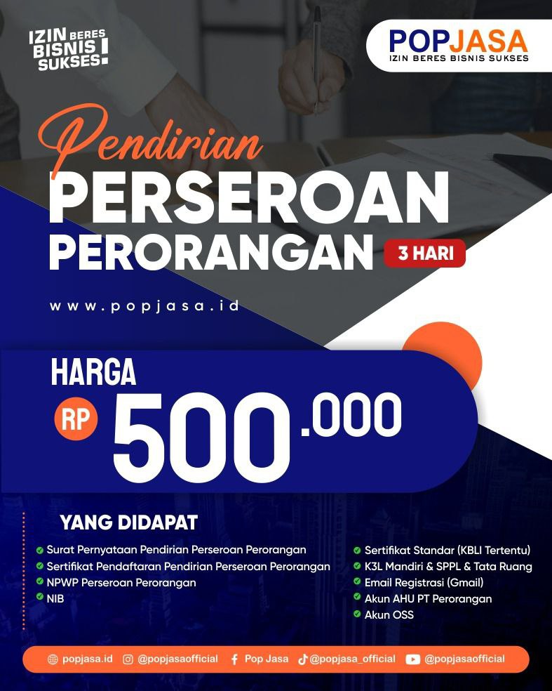 Gagal Daftar PT Perorangan? Ini Penyebab dan Solusinya - 081326497675