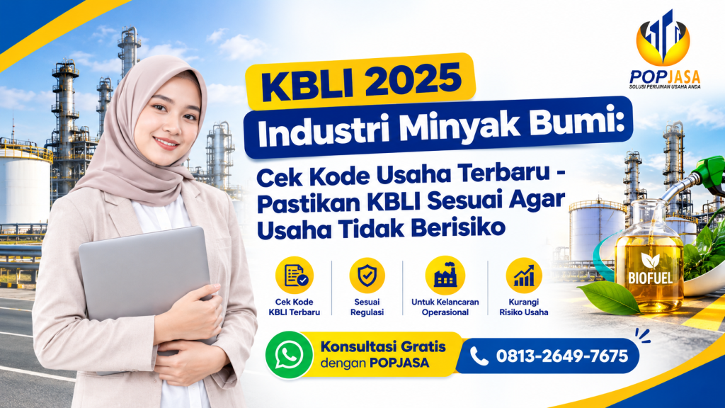 KBLI 2025 Industri Minyak Bumi: Cek Kode Usaha Terbaru - Pastikan KBLI Sesuai Agar Usaha Tidak Berisiko - 081326497675