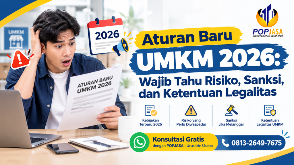 Aturan Baru UMKM 2026: Wajib Tahu Risiko, Sanksi, dan Ketentuan Legalitas - 081326497675