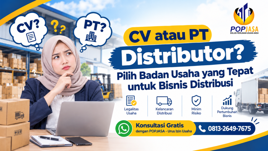 CV atau PT Distributor? Pilih Badan Usaha yang Tepat untuk Bisnis Distribusi - 081326497675