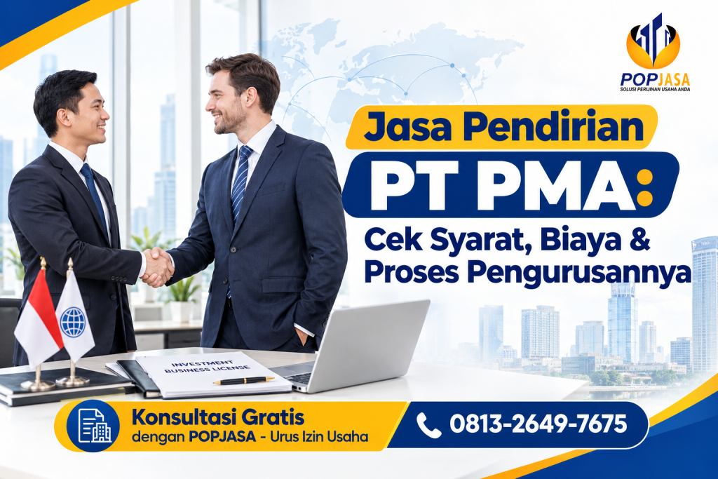 Jasa Pendirian PT PMA: Cek Syarat, Biaya & Proses Pengurusannya - 081326497675